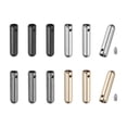 thumbnail image 1 of Uxcell 12 Pcs Puntas de Cordones con Tornillo, Aglets Cilíndricos de Aleación de 25mm para Reemplazo de Cuerdas de Ropa DIY, 4 Colores, 1 of 6