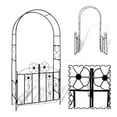 thumbnail image 3 of Porte-arc de Jardin, 3 of 4