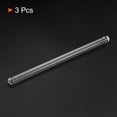 thumbnail image 3 of Unique Bargains 3.3 Borosilicate Glass Stick 7.87' Length 10mm Dia Stir Rod Round for Lab Kitchen Science 3Pcs, 3 of 5