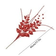 thumbnail image 3 of MORESEC XUld Home Christmas Decoration Simulation Berry Tender Leaf Cutting Bundle Plastic Silver Red Rose Gold Tree Accessories 40cm for Party Christmas Decor, 3 of 6