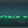 thumbnail image 4 of DOLITY 9Pcs Dinosaur Luminous Home Glow In The Dark Decoration Wall Sticker Decal 9x Dinosaur, 4 of 9