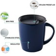 thumbnail image 3 of PARACITY 12oz Insulated Coffee Mug Stainless Steel Coffee Mug with Lid Handle Double Wall Vacuum Travel Mug, 3 of 7