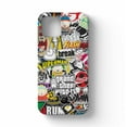 thumbnail image 5 of Tobelint Case for iphone 12 Pro Max,Pop Art Collage Pattern Case with Side Print,Slim Bumper Full Cover, 5 of 5