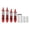 Red, variant on Riousery Advanced RC Front Rear Shock Dampers Metal Alloy Shocks Set Replacement for LOSi Lasernut U4 Tenacity 1/10 4WD Off Road Truggy Custom Tuning Components, 4Pcs Orange