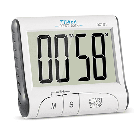 Dinohhi Kitchen Timer, 24H Digital Magnetic Electronic Kitchen Timer ...
