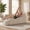 Beige, variant on Convertible Yoga Chair for Adults, Exercise, Massage,High Density Foam , No Assembly Needed , Beige