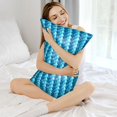 thumbnail image 3 of KLL Pearlescent Scales Pattern Silk Pillowcase for Hair and Skin Standard Size 20"X 30" Soft Breathable Pillow Covers for Sleeping, 3 of 6