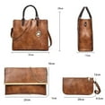 thumbnail image 3 of Guardurnaity Bolso de mano para mujer, suministros cruzados, mano de obra fina, bolso de noche exquisito a la moda, bolso de hombro de PU lavable Bolsas de mensajero y de hombro, 3 of 6