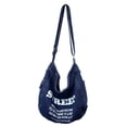 thumbnail image 4 of Bolso bandolera Daixiaolindai gran capacidad informal azul oscuro, 4 of 10