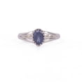 thumbnail image 3 of Tanzanite Ring Adjustable 925 Sterling Silver Jewelry By Audrielle, 3 of 5