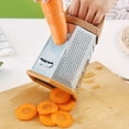 thumbnail image 3 of Zioy Vegetable Peeler with Handle Uniform Cutting Multifunctional 6-side Tower-shaped Potato Cheese Grater Vegetable Slicer Home Supply, 3 of 7