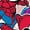 LIGHT PINK, variant on Spiderman - Spidey Friends Stickers - Youth Girls Boxy T-Shirt