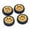 Gold, variant on 4X Aluminum Alloy Wheels Rim Tires for Wltoys 1/28 K969 K989 P929 RC Car