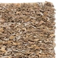 thumbnail image 3 of Safavieh Handmade Metro Beige Suede Leather Metro Shag Rug, 3 of 4