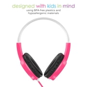 MEE audio KidJamz 3 Kids Safe Listening Headphones with Volume Limiter & Built-in Mic (3 Pack)