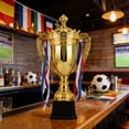 thumbnail image 6 of Diceymbol Large Gold Soccer Trophy Perfect Soccer Party Decoration Trophy Soccer Fan Gifts 12In Winner Trophy for Game Day Party Sports Event Use, 6 of 6