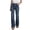 k352108-Blue5, variant on LIIPEE Women Pants Casual Solid Color Stretchy Butt Lifting Denim Pants With Pockets Ladies Slim Fit Wide Leg Jeans Comfortable Soft Breathable Daily Trousers,Dark Blue,L
