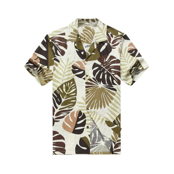 Hawaii Hangover - Made in Hawaii Hawaiian Shirt Aloha Shirt in Palms ...