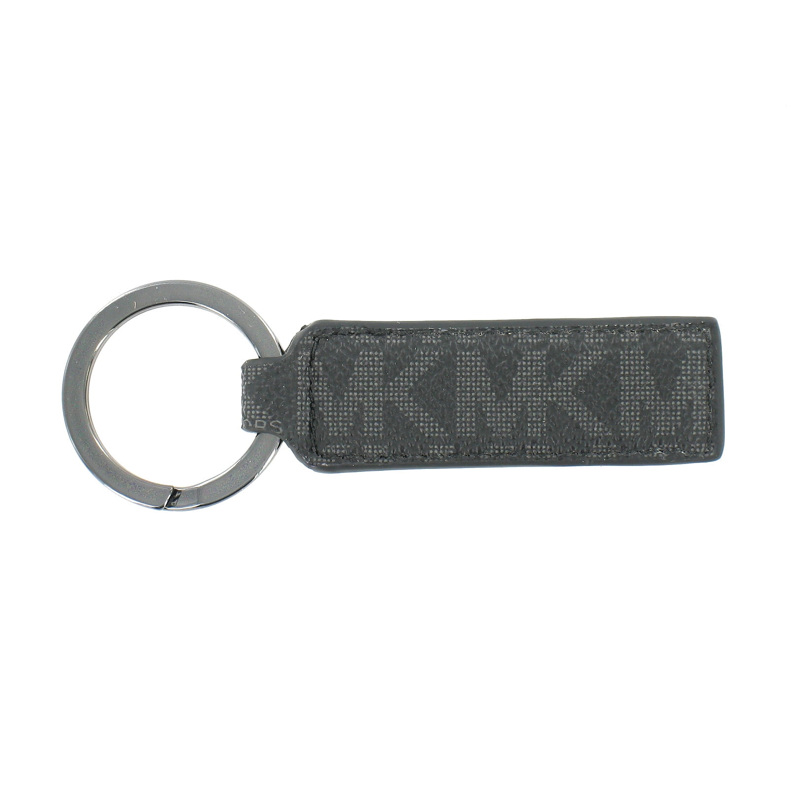 Michael Kors Men's Logo Wallet and Keychain Gift Set - Gray - Wallets