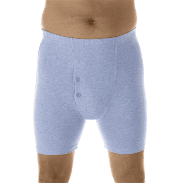Wearever Men's Incontinence Boxer Briefs Washable Reusable Bladder