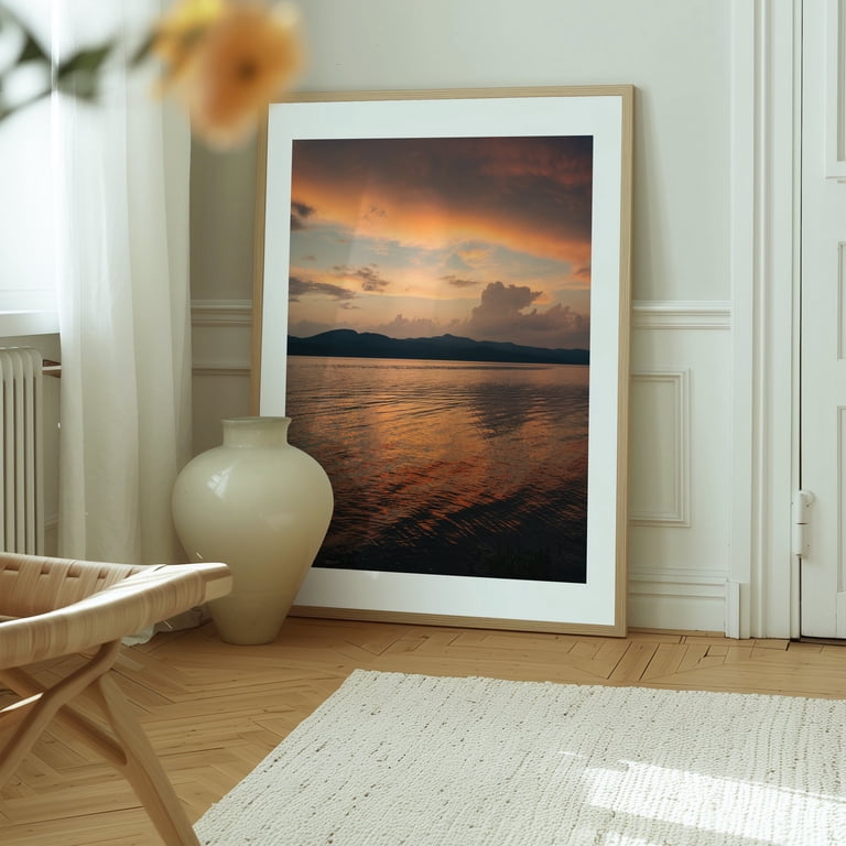 Champlain Sunset 02 - Addison Vermont Photography Sunset Landscape