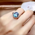 thumbnail image 2 of K-KED Women Delicate Jewelry 925 Silver Filled Cubic Zirconia Rings Wedding Party Ring Sz 6-10-#3-7, 2 of 6