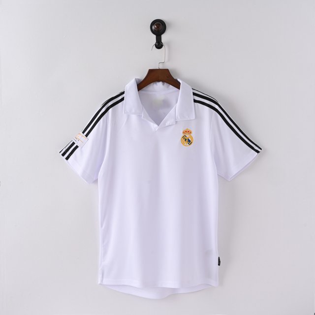 2001-02 Real Madrid Home Football Classic Jersey