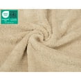 thumbnail image 3 of American Soft Linen Luxury 4 Piece Washcloth Set, 100% Cotton Turkish Washrags and Washcloths, Beige, 3 of 6
