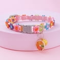 thumbnail image 6 of Breakaway Cat Collar with Bell, Adjustable Lace Flower Pet Collar for Small Dogs & Cats, 7.87-11.81 in, 6 of 8