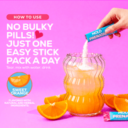 Molo Prenatal Multi-Vitamin Drink Mix with CoQ10 & DHA, Sweet Orange, 30 pack