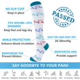 thumbnail image 2 of 6 Pairs Medical Sport Compression Socks - 15-20mmhg Graduated Knee-High Support for Men & Women, Ideal for Soccer, Running, and Nurses, 2 of 7