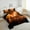 Orange, variant on Erosebridal Chic Lightning Twin Comforter Sets, Orange Lightning Abstract Bedding Set, Reversible 2-Piece