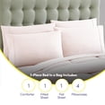 thumbnail image 2 of Sweet Home Collection 7 Piece Comforter Set Bag Solid Color All Season Soft Down Alternative Blanket & Luxurious Microfiber Bed S, 2 of 6