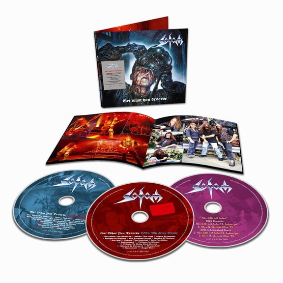 Sodom - Get What You Deserve (Deluxe Edition) - Music & Performance - CD