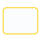 thumbnail image 1 of Pizarra magnética de borrado en seco, fácil de escribir y limpiar, pizarra blanca flexible con imán para refrigerador, color amarillo, 1 of 5