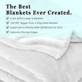 thumbnail image 4 of SPXUBZ St. Patrick's Day Lucky Clover Lightweight Throw Blanket for Bed/Couch/Sofa/Camping- Green Lucky Shamrocks Irish Clover 60"X50", 4 of 5