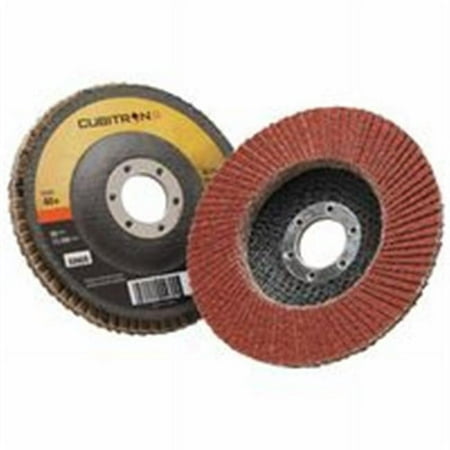 UPC: 0051141556055 | 3M Cubitron Ii T27 Red 40+ Grit Coarse Flap Disc 967A