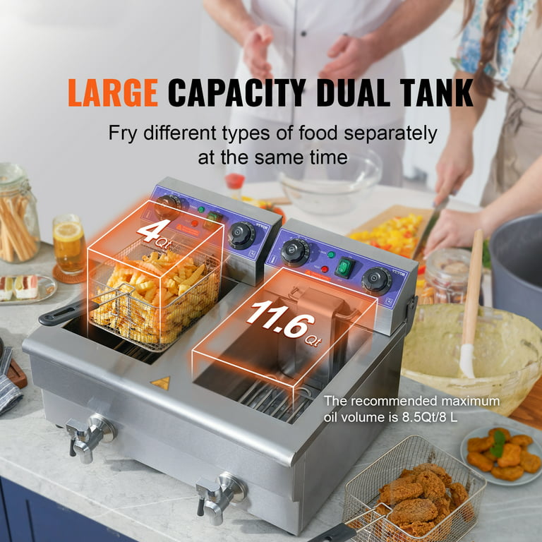 In the official online store Double 3 Liter Electric Deep Fryer