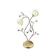 thumbnail image 1 of Lámpara de mesa de cristal con diseño de flores, lámpara de mesa de cristal creativa, mesita de noche, candelabro, dormitorio, sala de estar, escritorio, librería, 1 of 8