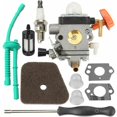thumbnail image 3 of FS100 FS110 Carburetor Chainsaw Kit Chainsaw Carburetor Trimmer Replacement Carburetor Brush Cutter Kit For STIHL HL90 HL95 HL95K HT100 HT101 Cisea, 3 of 5
