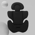 thumbnail image 1 of Xihbxyly Cojín para Cochecito de Bebé, Fibra de Poliéster Transpirable, Cómodo Soporte para La Cabeza y El Cuerpo, Acolchado de Espuma Suave, Uso Versátil, Asientos de Coche, Cochecitos, Columpios, L, 1 of 6