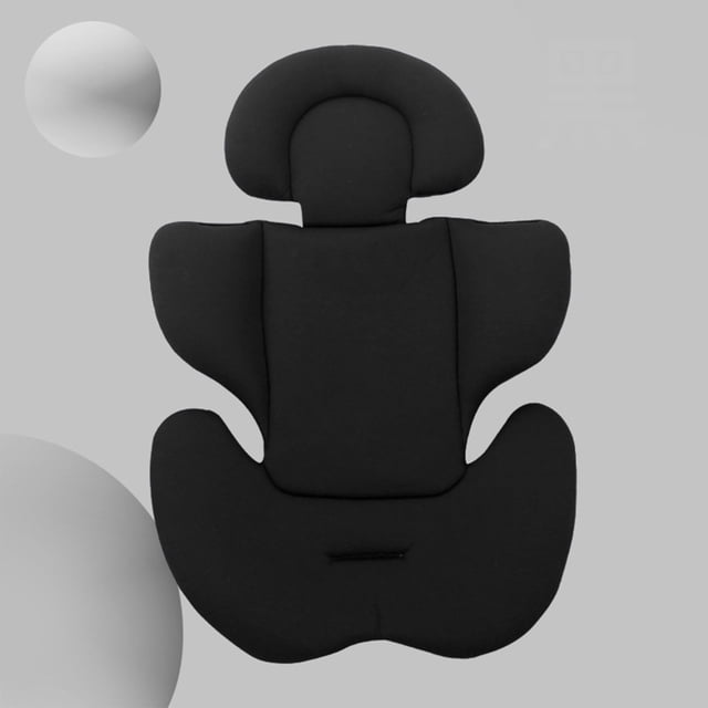 Xihbxyly Cojín para Cochecito de Bebé, Fibra de Poliéster Transpirable, Cómodo Soporte para La Cabeza y El Cuerpo, Acolchado de Espuma Suave, Uso Versátil, Asientos de Coche, Cochecitos, Columpios, L