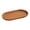 A,9.45X5.1", variant on Wood Grain Oval PP Serving Tray,9.45X5.1" Lightweight Waterproof Imitation Wood Plastic Snack Platter, Oval Coffee Tea Food Service Plate for Household Dining Table Bar Decorative Daily Serving Use