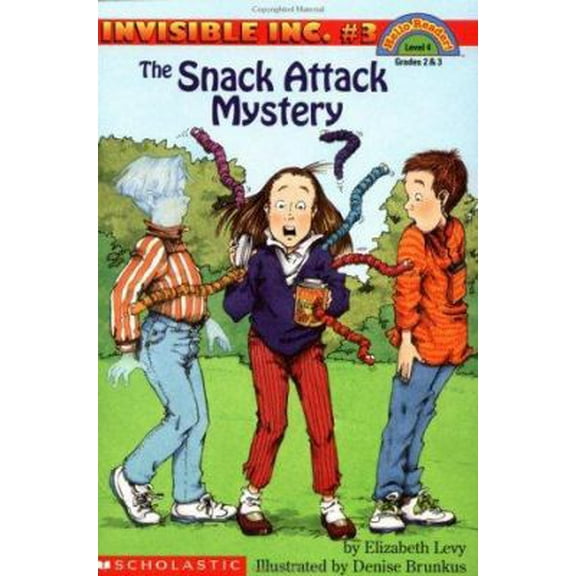 Pre-Owned The Snack Attack Mystery (Invisible Inc., No. 3; Hello, Reader! Level 4) (Paperback) 0590602896 9780590602891