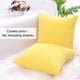thumbnail image 5 of Fundas De Cojines Decoración Banda Lanzar Funda De Almohada 18x 18Pulgadas Amarillo oscuro 2Pcs, 5 of 11