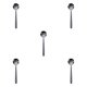 thumbnail image 2 of Advancent Cuchara de acero inoxidable con diseño en espiral, cuchara lavable para café, bebida, restaurante, herramienta para ceremonia de boda, Type2 NO2 Advancent CBP188084, 2 of 5