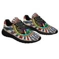 thumbnail image 6 of Hippie Peace Sign Imagine All The People Living Life In Peace Shoes Sneakers Black Size 13, 6 of 7