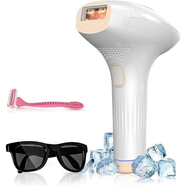 PIEEF Ice Cooling Hair Removal Device for Women and Men, At Home Hair Epilator Machine