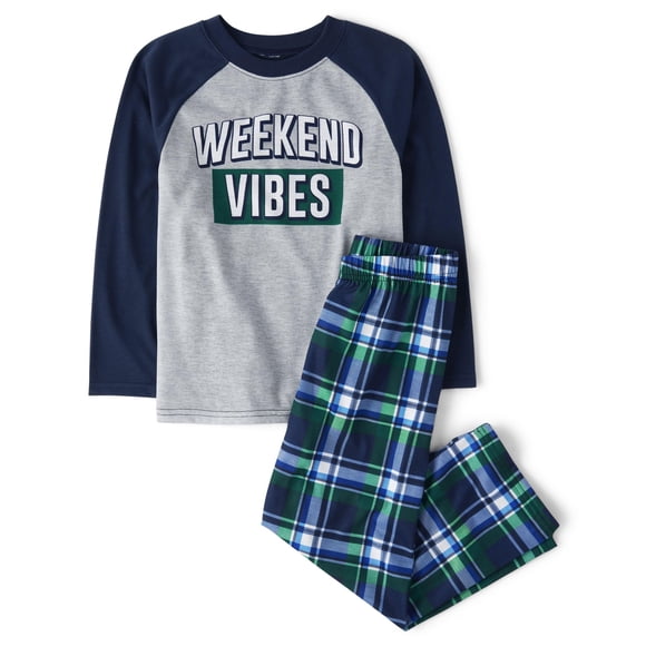 Conjunto de pijama The Children's Place, camiseta de manga larga y pantalones