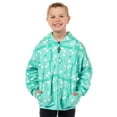 thumbnail image 3 of Minecraft Boys' Diamond Steve Allover Pixelated Design Big Kids Full-Zip Hoodie with Rubber Sword Zipper Pull, 3 of 5